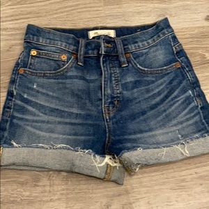 Madewell Jean shorts